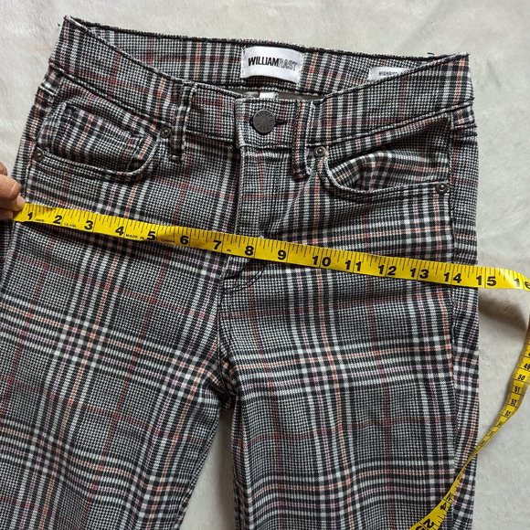 WILLIAM RAST HIGH RISE SKINNY ANKLE PLAID WOMEN'S - Picture 4 of 9